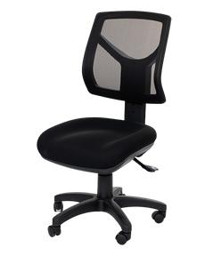 Ergonomic office chair with mesh backrest for comfortable workplace seating