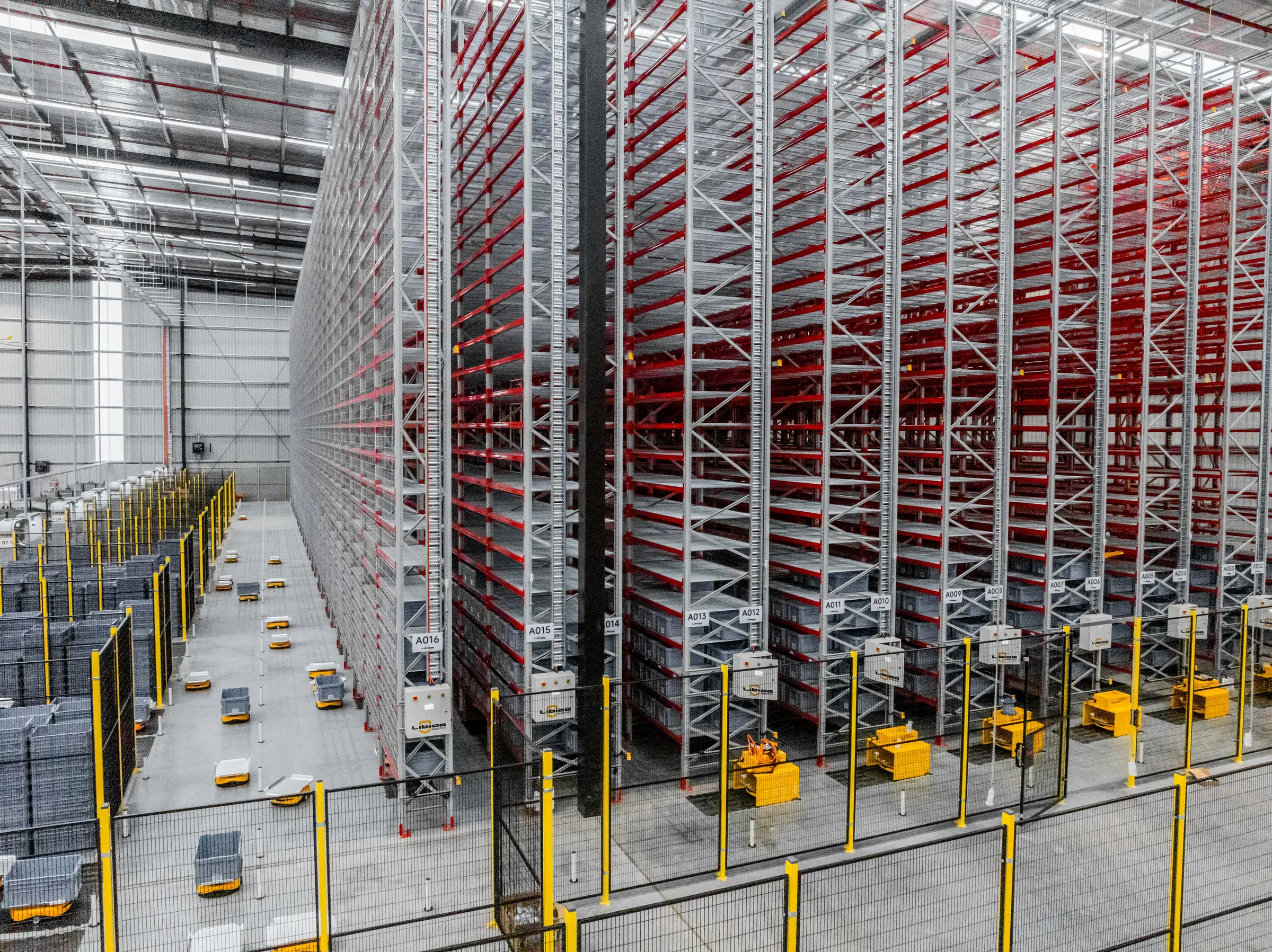 Adore Beauty automated warehouse storage system
