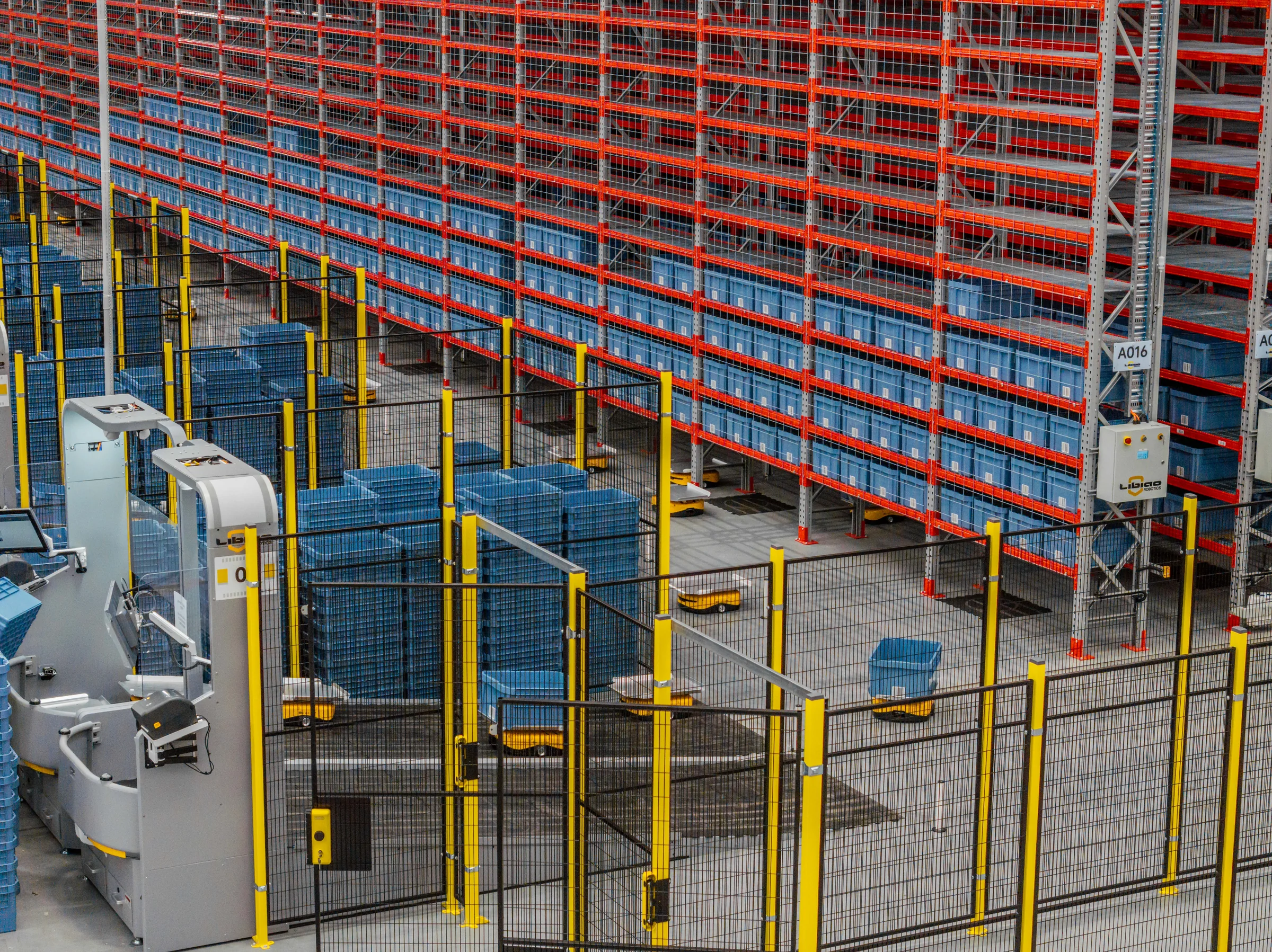 Adore Beauty high-rise automated storage installation