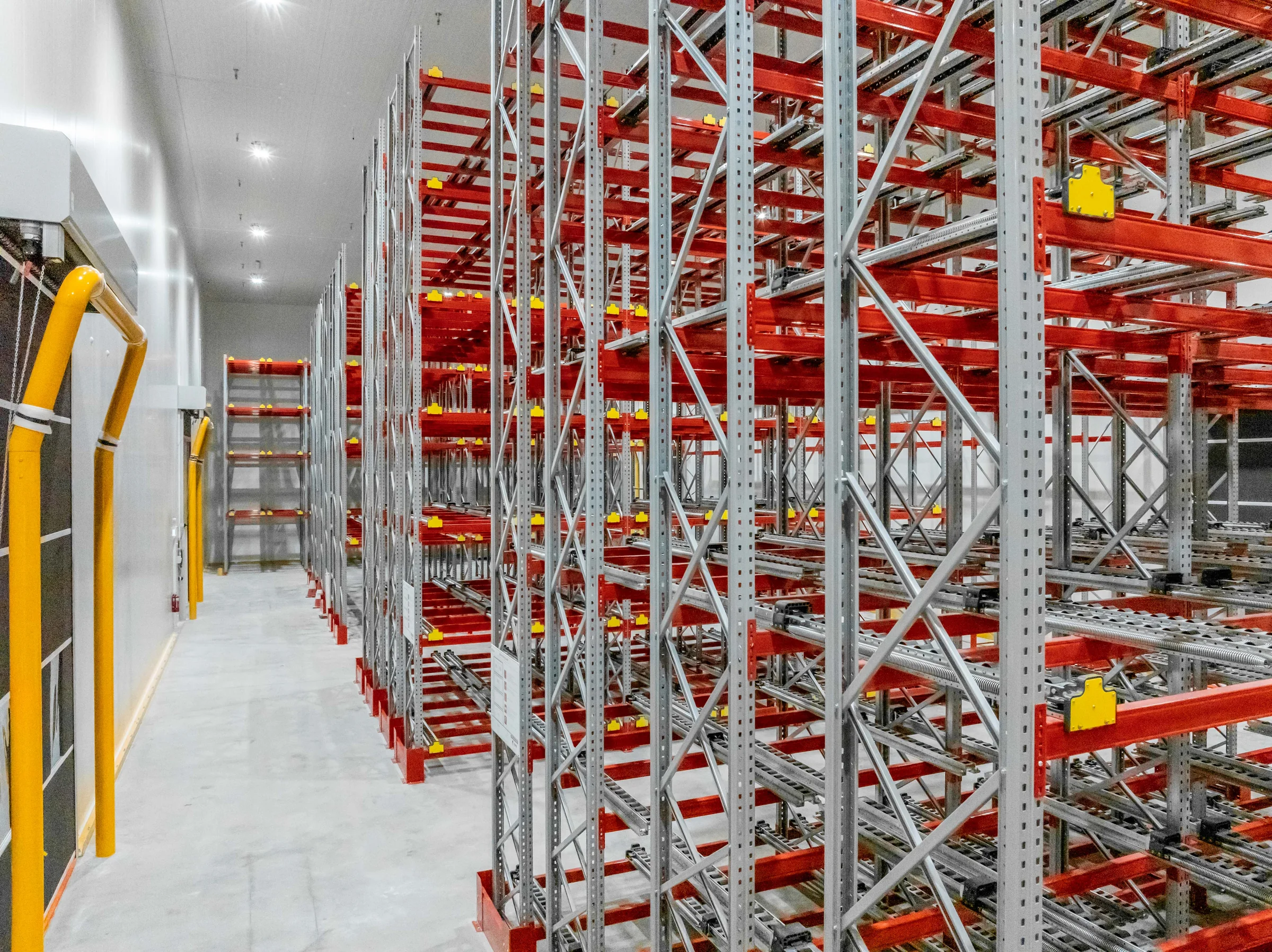 Hasfarm high-capacity warehouse storage installation