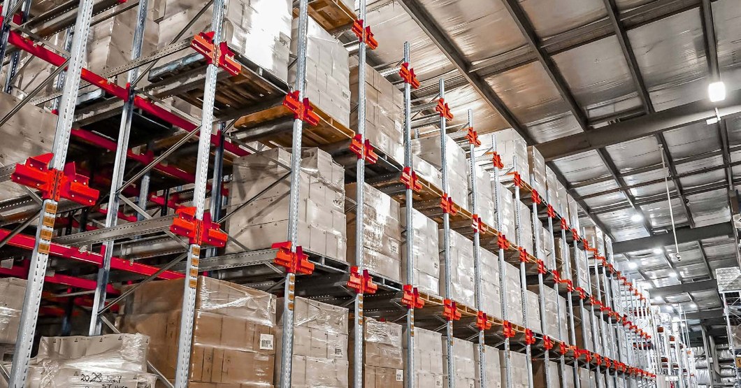 Pernod Ricard warehouse shuttle racking solution by Bowen Storage