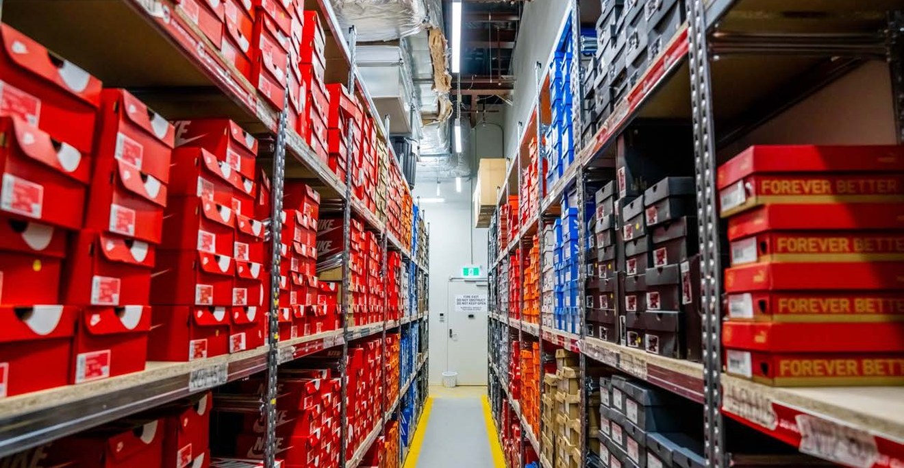 JD Sports stockroom slide 3