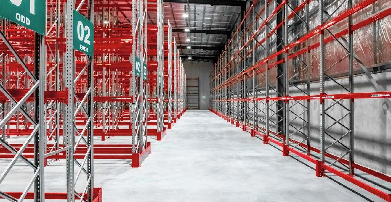 Toll Group warehouse slide 1