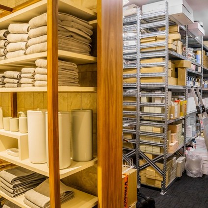 Country Road stockroom overview