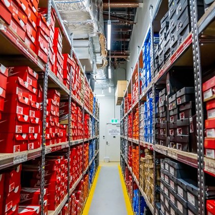 JD Sports stockroom design by Bowen Storage