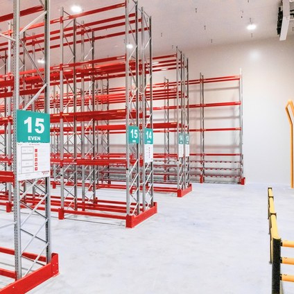 Toll Group racking detail