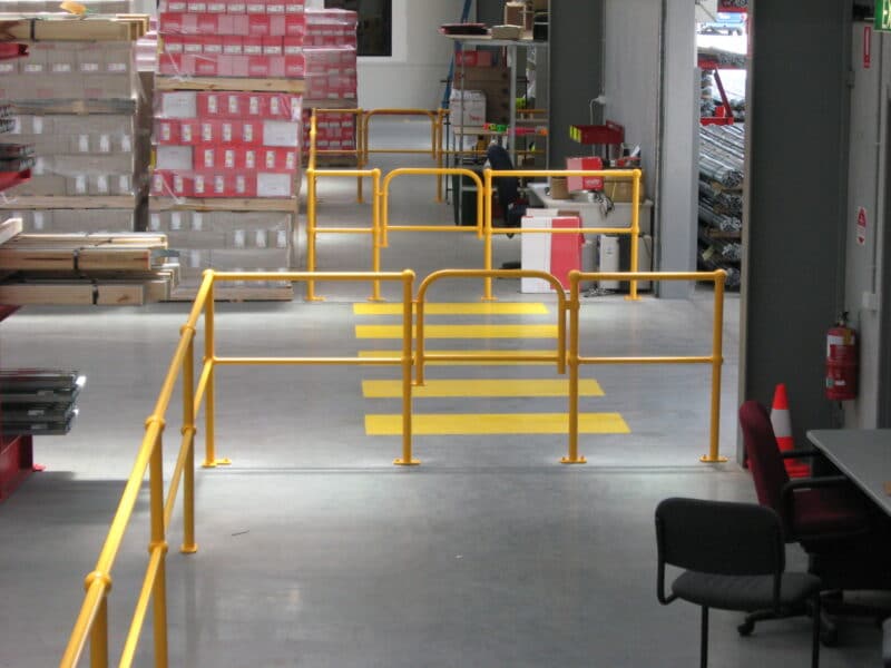 Image of warehouse safety accessories