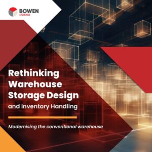 Book cover fo rethinking warehouse storage design