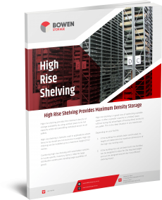 High Rise Shelving Cover