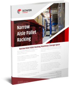 Narrow Aisle Pallet Racking Cover 01