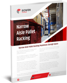 Narrow Aisle Pallet Racking Cover