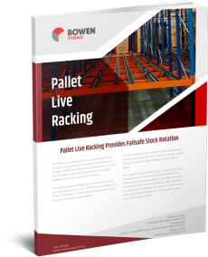 Pallet Live Racking Cover 01