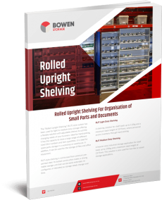 Rolled Upright Shelving Cover